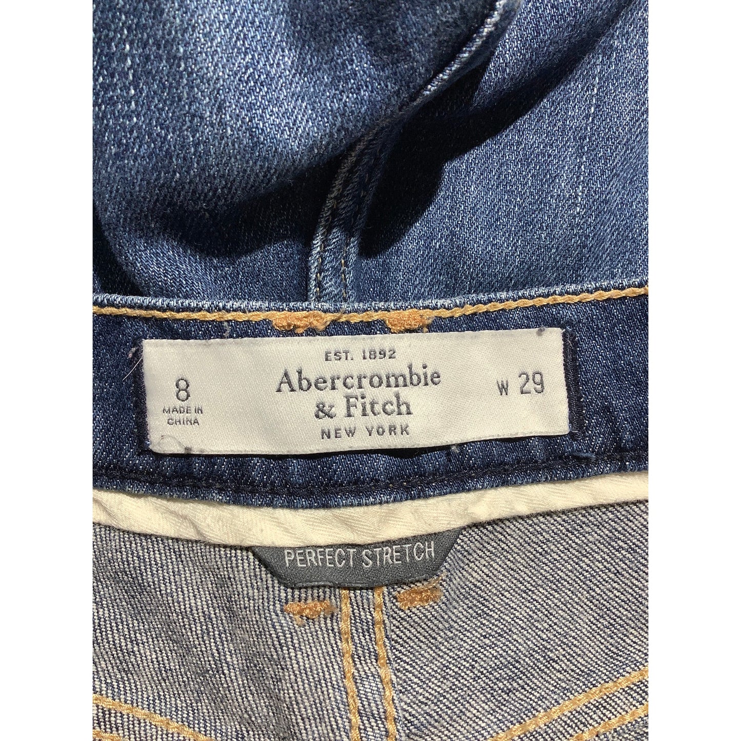 Abercrombie & Fitch Distressed Jeans Women 8 (29W) — Stretch, Casual, Streetwear