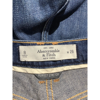 Abercrombie & Fitch Distressed Jeans Women 8 (29W) — Stretch, Casual, Streetwear