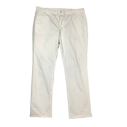 Bonobos Men's White Pants Size 40x32 - Classic, Minimalist, Preppy