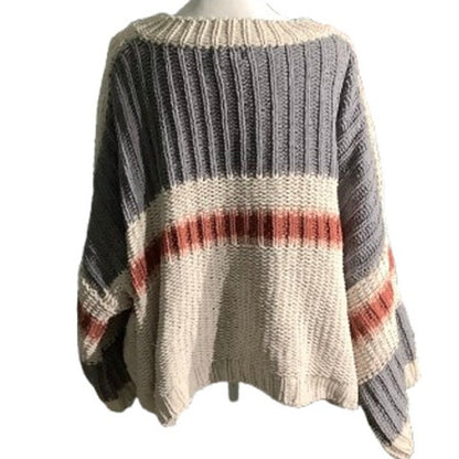 POL Chunky Oversize Knit Sweater Women Size Small — Boxy, Cozy, Casual