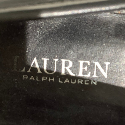 Ralph Lauren Christiana Black Leather Flats Women’s 10B – Dress, Classic, Comfy