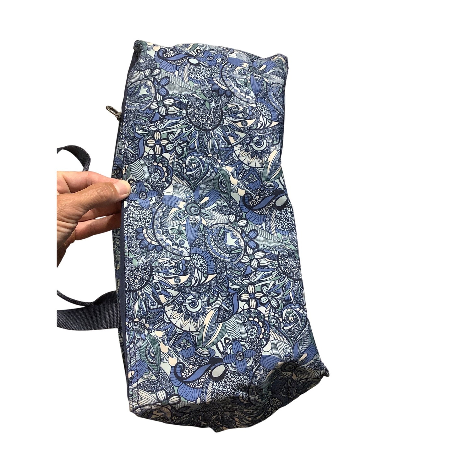 Sakroots Blue Floral Tote Bag – Boho, Travel, Multi-Pocket
