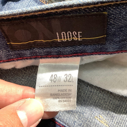Old Navy Loose Fit Jeans Men’s Size 48W 32L Blue— Relaxed, Casual, Classic