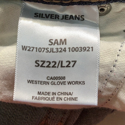 Silver Jeans Co. Straight Jeans Women’s Size 22 L27 – Edgy, Relaxed, Stylish