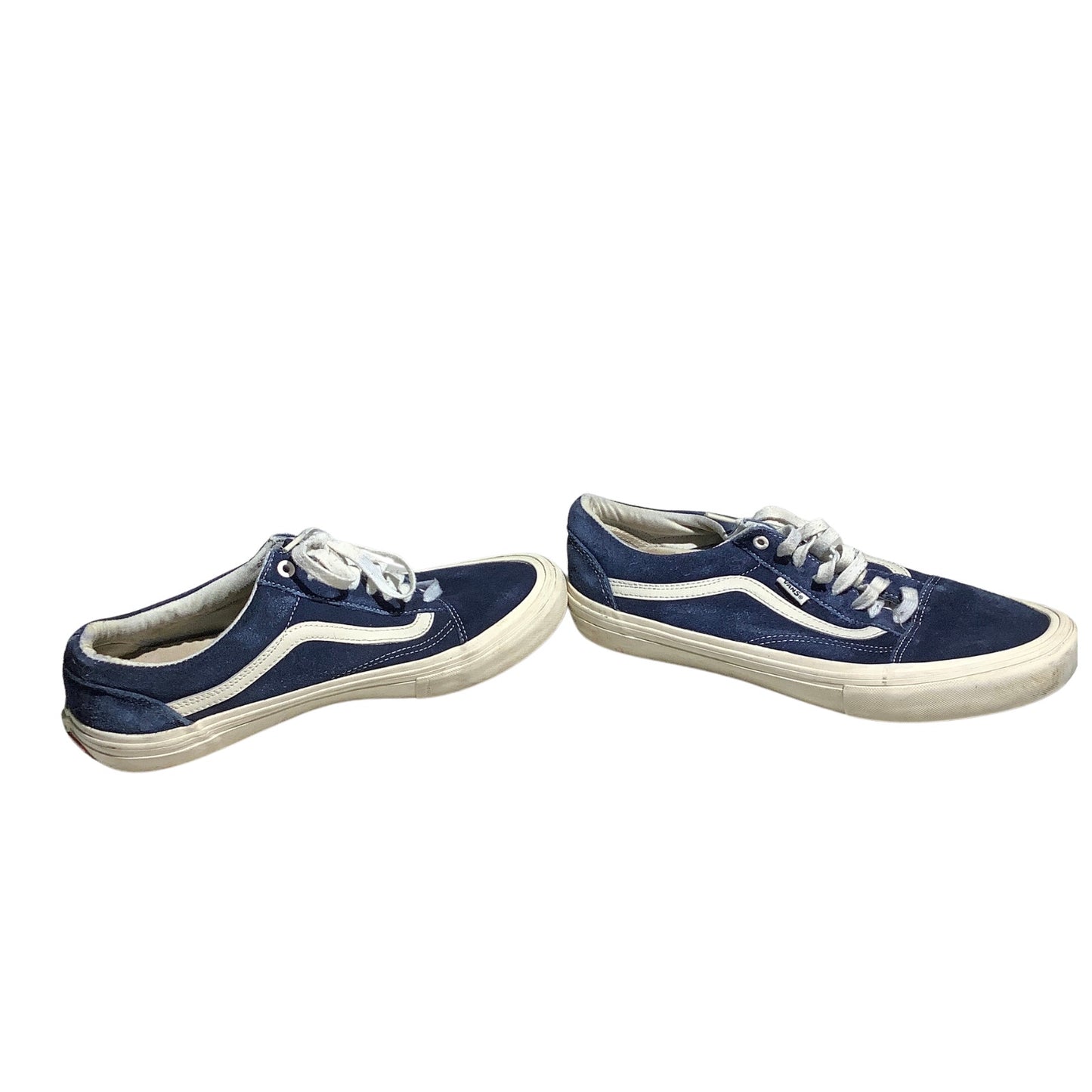 Vans Old Skool Navy Blue Suede Sneakers Men 12 — Skate, Classic, Streetwear