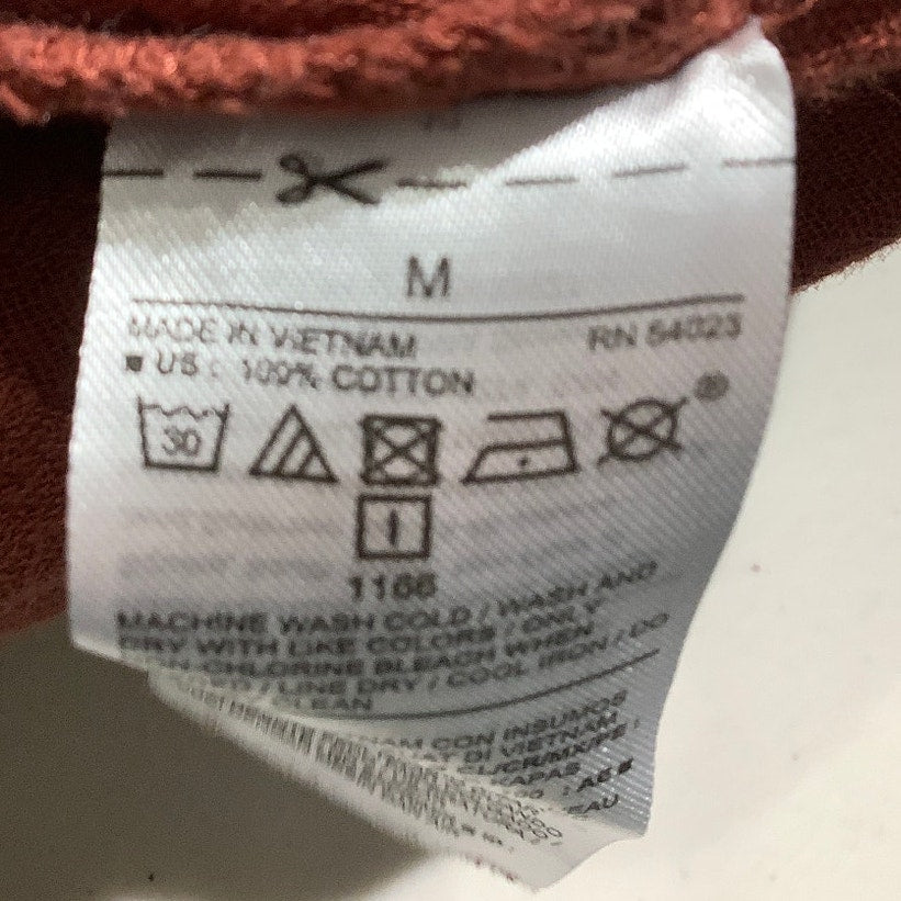 Old Navy Burnt Orange Shorts Women’s Size M – Casual, Relaxed, Stretch Waist