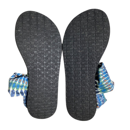 Sanuk Yoga Sling 2 Printed Sandals Women’s Size 8 — Boho, Comfort, Casual