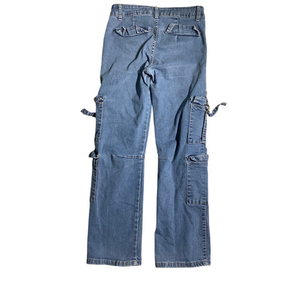 VIP Jeans Kid's Denim Blue Size 14 — Cargo, Utility, Streetwear