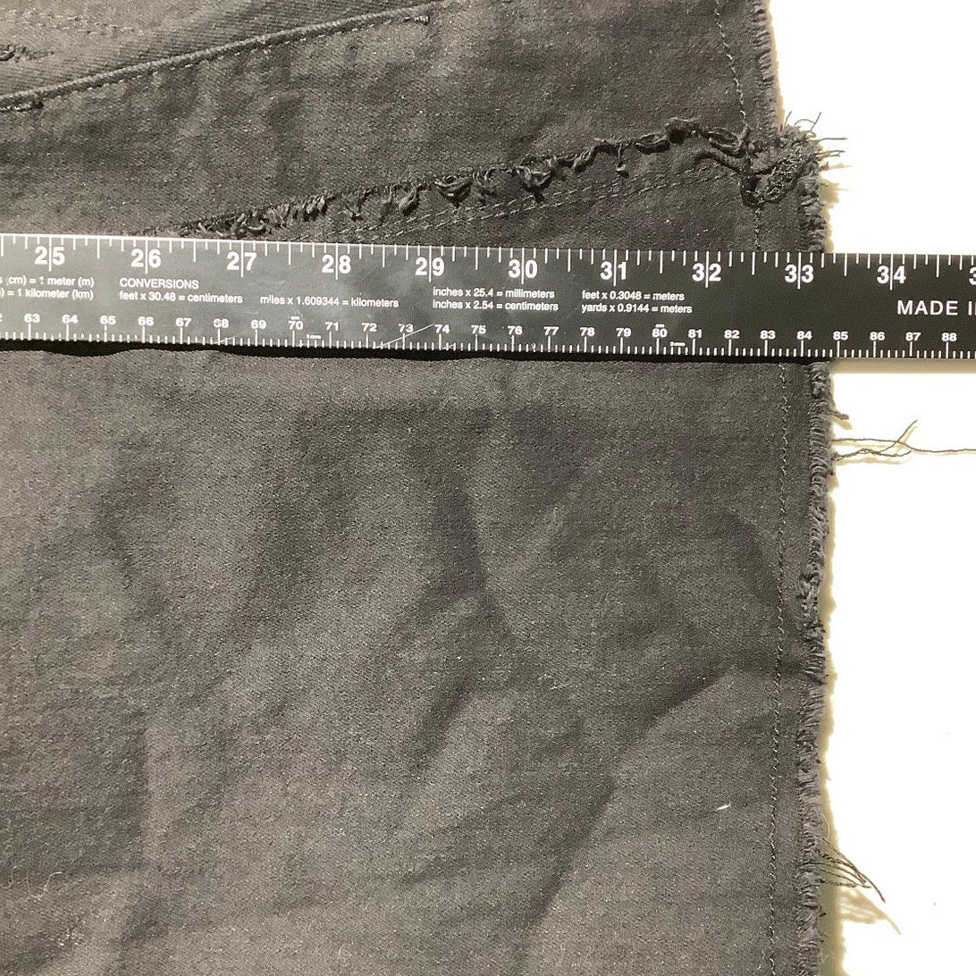 Almost Famous High Rise Flare Jeans Black Women’s 11 — Distressed, Retro, Trendy