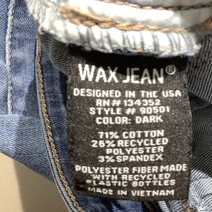 Wax Jean Distressed Skinny Jeans Blue Women’s 0/24 — Ripped, Stretch, Casual