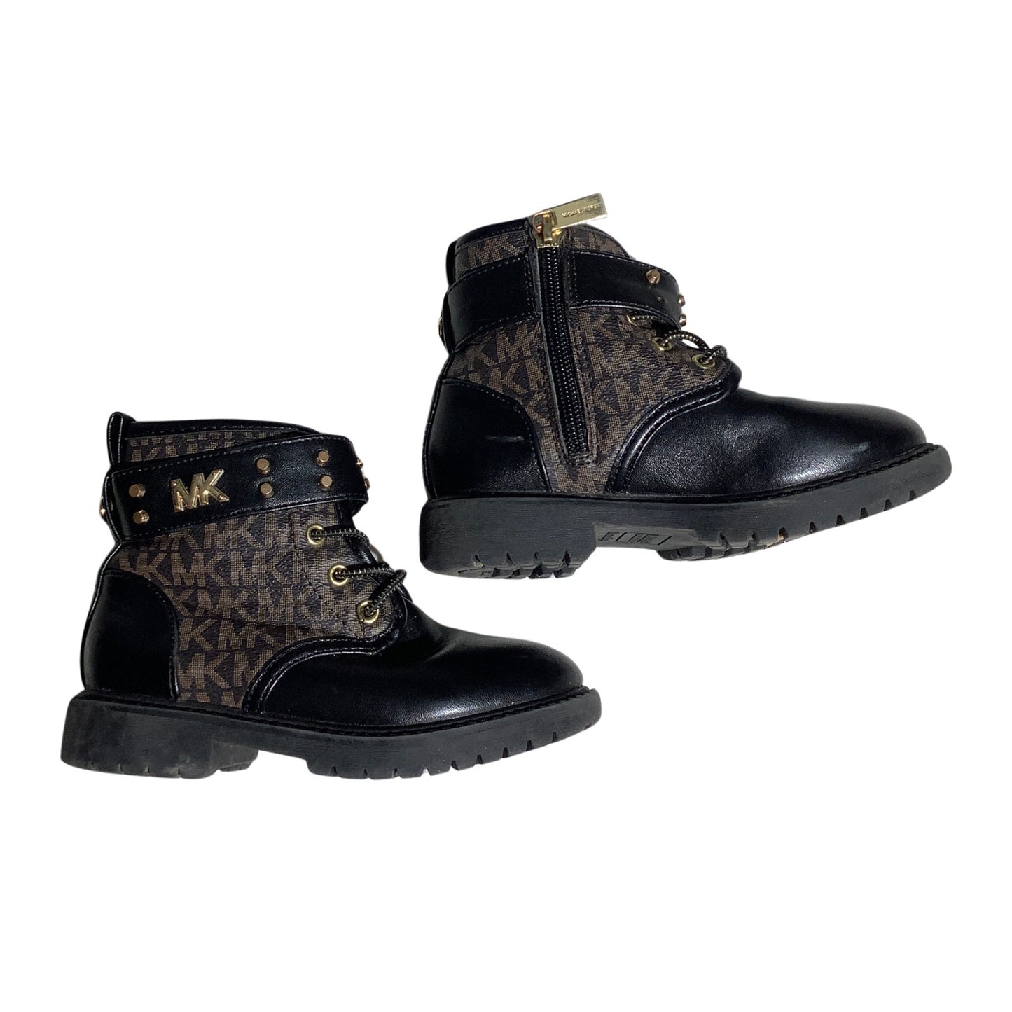 Michael Kors Madeline Haskell Combat Boots Toddler Size 10— Designer, Moto, Fall
