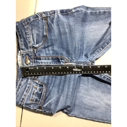 Wax Jean Distressed Skinny Jeans Blue Women’s 0/24 — Ripped, Stretch, Casual