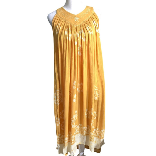 Advance Apparels Floral Sleeveless Dress Free Size S-L — Boho, Festival, Resort