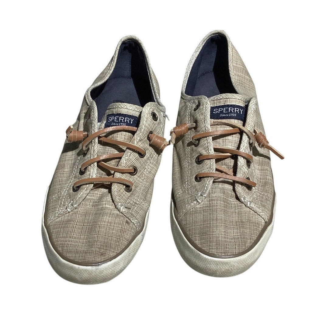 Sperry Top-Sider View Cross Hatch Shoes Women’s 10M — Casual, Coastal, Classic