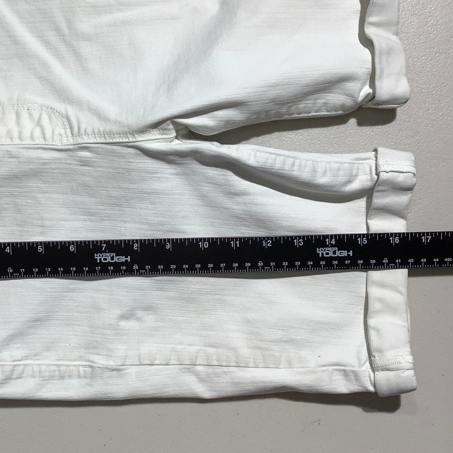 Liverpool White Bermuda Denim Shorts Women’s Size 4/27 — Casual, Summer, Stretch