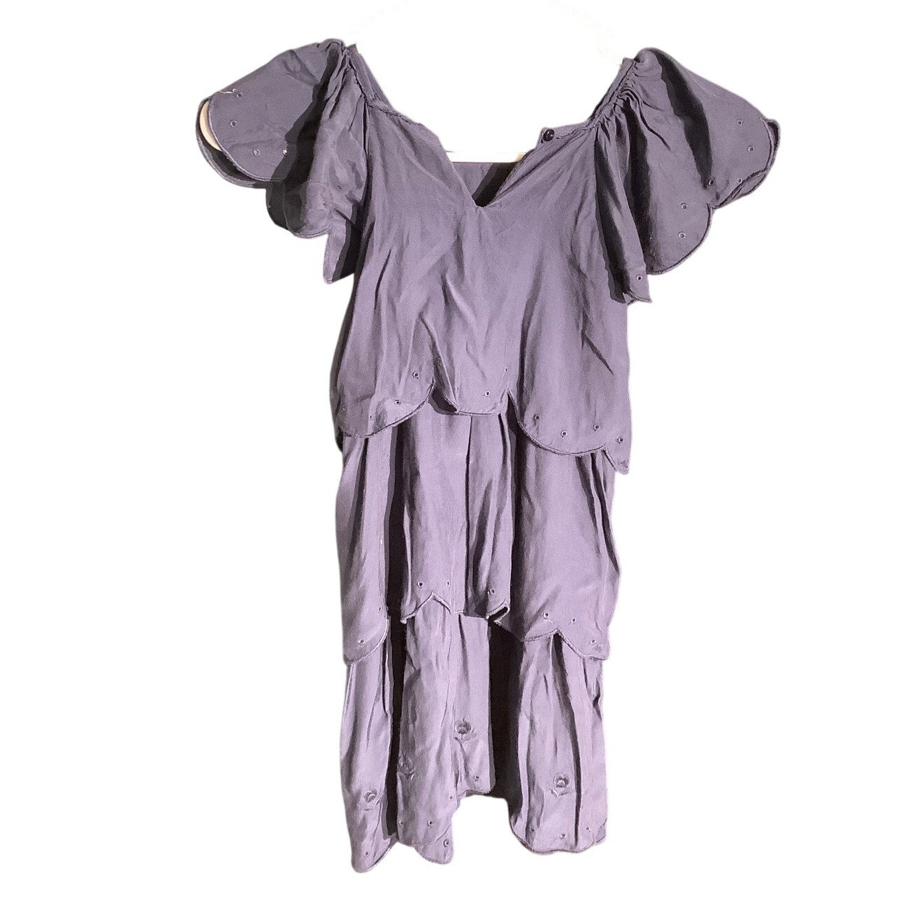 Stella McCartney Kids Ruffled Dress Size Girls 6Y — Designer, Tiered, Elegant