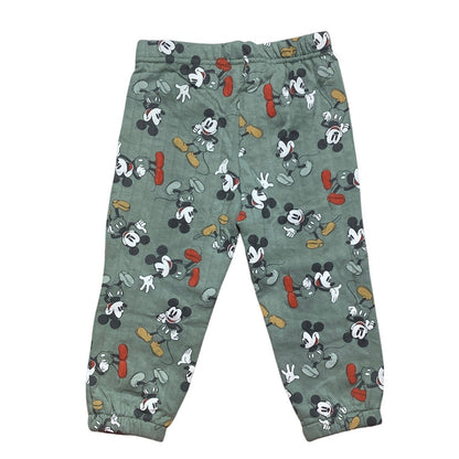 Disney Toddler Leggings Mickey Mouse Print 18M— Casual, Character, Everyday Wear