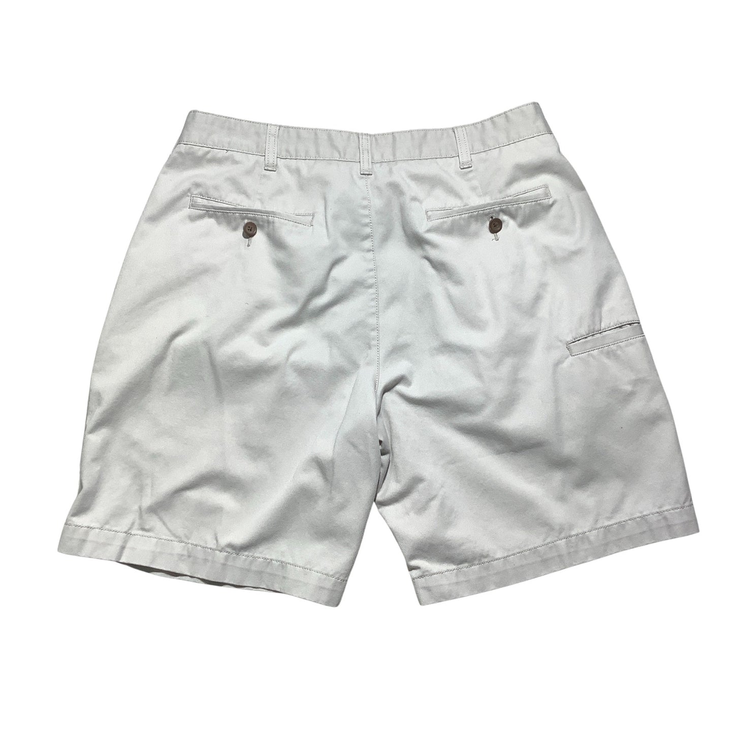 Savane Light Khaki Casual Chino Shorts Men’s Size 34W— Classic, Casual, Timeless