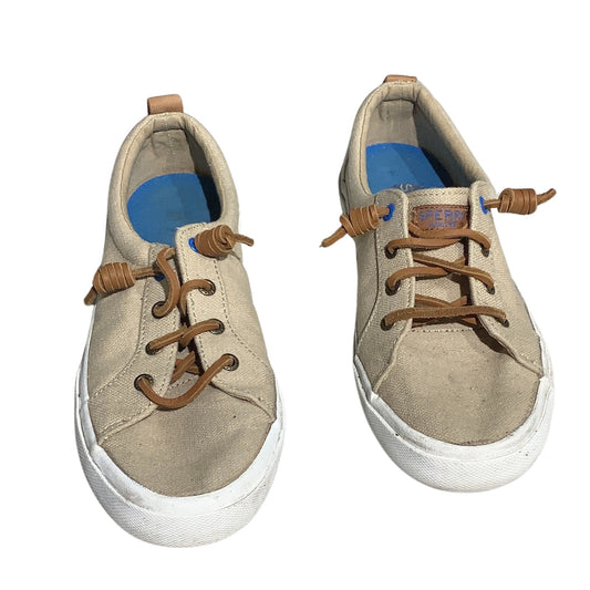 Sperry Pier Wave Canvas Sneakers Women’s Size 7 – Nautical, Casual, Slip-On