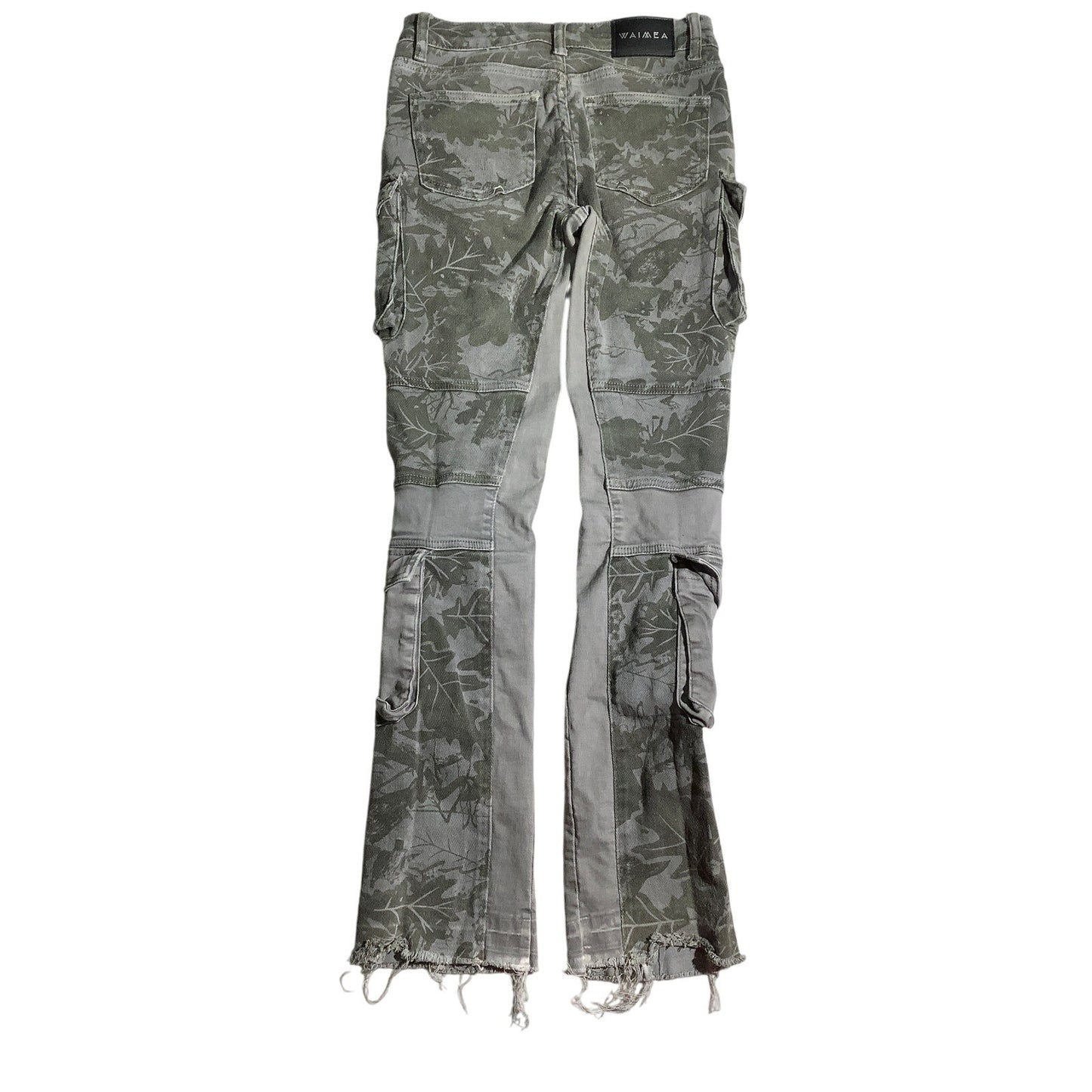 Waimea Kid's Cargo Pants Size 14 — Green, Camo, Utility