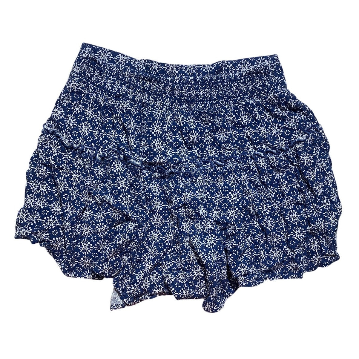 Cotton Candy Paisley Print Ruffled Shorts Women’s Size S— Boho, Festival, Summer