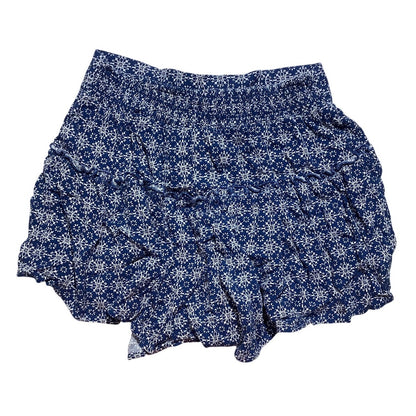 Cotton Candy Paisley Print Ruffled Shorts Women’s Size S— Boho, Festival, Summer