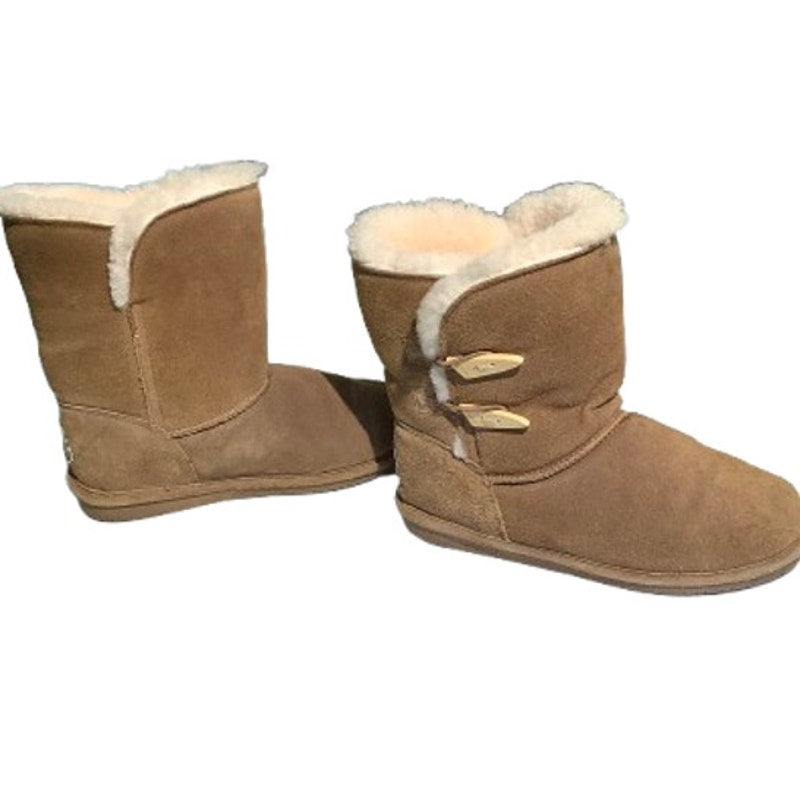 Bearpaw Abigail Suede Fur Lined Boots Women’s Size 9 – Cozy, Winter, Casual
