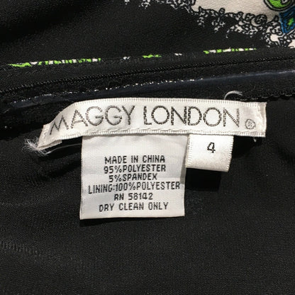 Maggy London Patterned Mini Dress Size 4 – Boho, Statement, Elegant