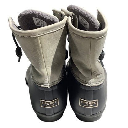 Sperry Saltwater Duck Boots Women’s Size 10M — Waterproof, Fleece Lined, Winter