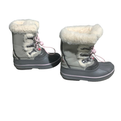 London Fog Barnet Fur Lined Boots Child Size 9 – Winter, Waterproof, Cozy