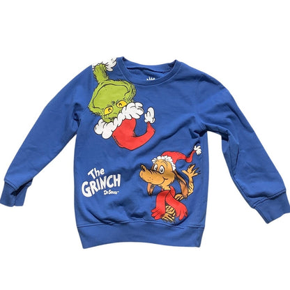 The Grinch Christmas Sweatshirt Child Size 7 - Y2K, Cozy, Playful