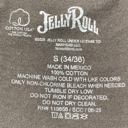 Jelly Roll Beautifully Broken Graphic  T-Shirt S 34/36 — Band Tee, Music, Casual