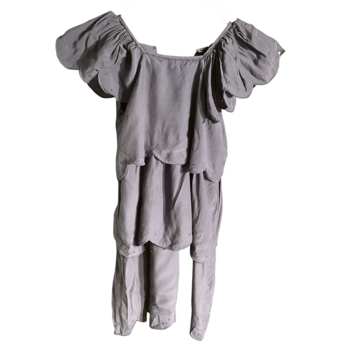 Stella McCartney Kids Ruffled Dress Size Girls 6Y — Designer, Tiered, Elegant