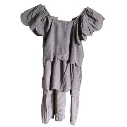 Stella McCartney Kids Ruffled Dress Size Girls 6Y — Designer, Tiered, Elegant