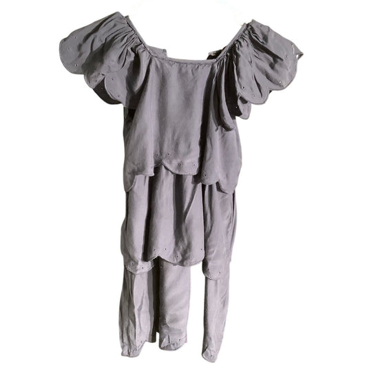 Stella McCartney Kids Ruffled Dress Size Girls 6Y — Designer, Tiered, Elegant