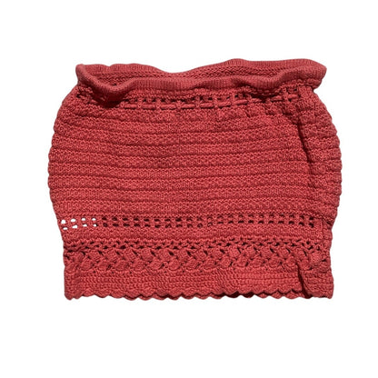 American Eagle Red Crochet Tube Top Women’s Size XS — Boho, Festival, Summer