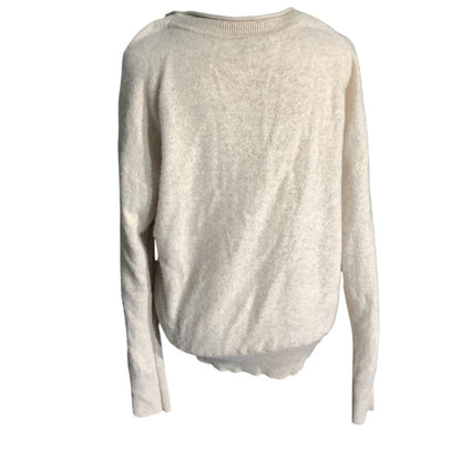 Club Monaco Beige Cashmere Sweater Size M - Minimalist, Elegant, Cozy