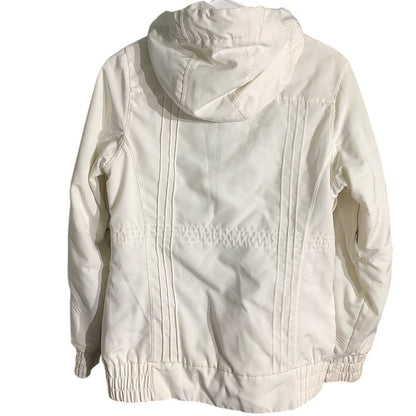 Burton Off-White Snowboard Jacket Women’s Small – Performance, Winter, Sporty
