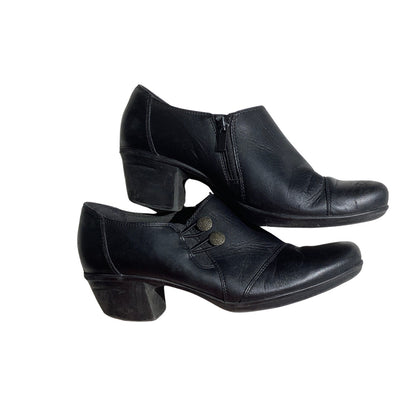 Clarks Emslie Warren Leather Booties Women’s 8.5M — Comfort, Casual, Classic