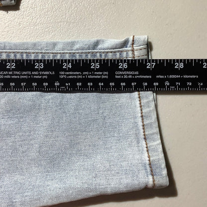 Vanilla Star Light Wash Mom Jeans Child Size 3 — Distressed, High Rise, Casual