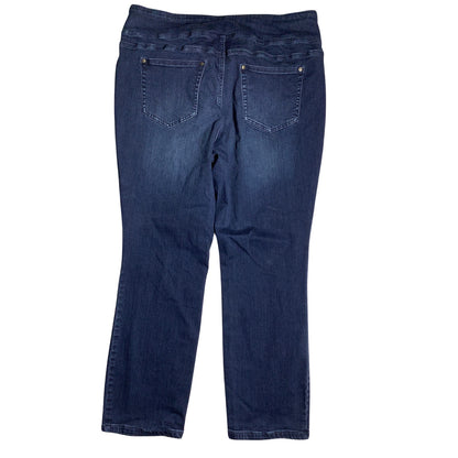 Belle by Kim Gravel Jeans Women's Size 18W— Comfortable, Casual, Flattering