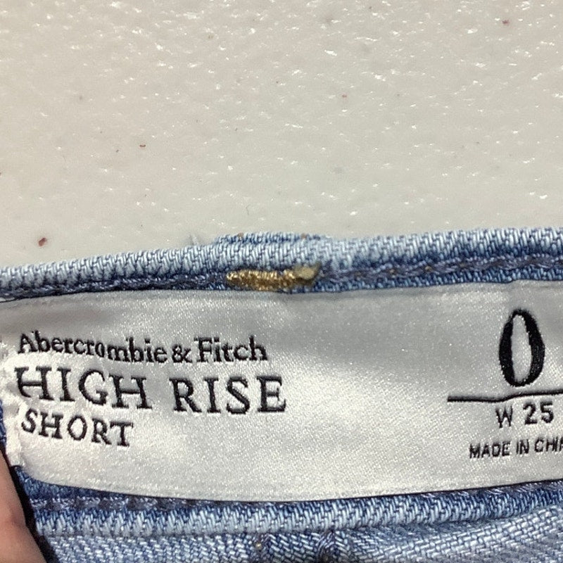 Abercrombie & Fitch Denim Shorts Women’s Size 0 25W — Casual, Summer, Festival