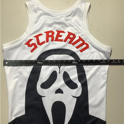 Headgear Classics Men's M Scream Ghostface Basketball Jersey Tank Top