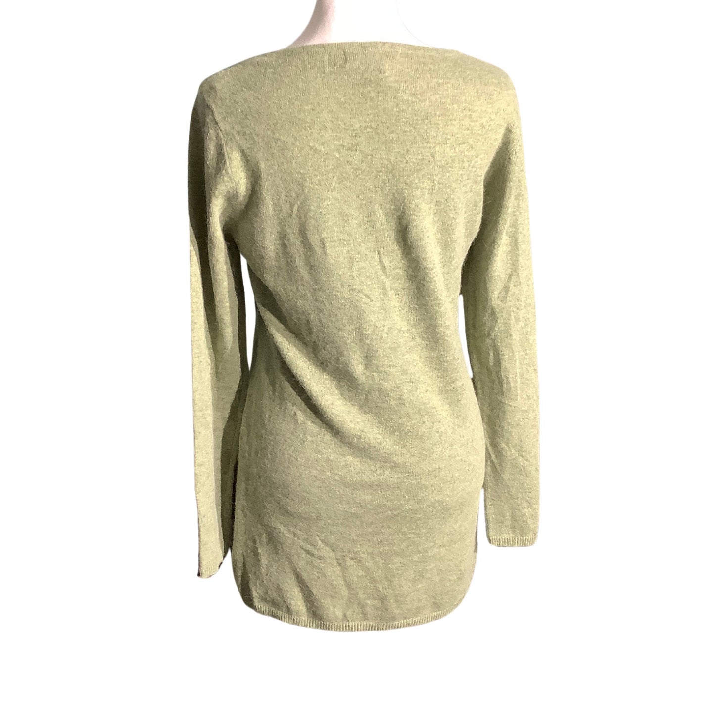 Lucy & Laurie Rabbit Wool Blend Sweater Women’s Size M — Soft, Cozy, Knit