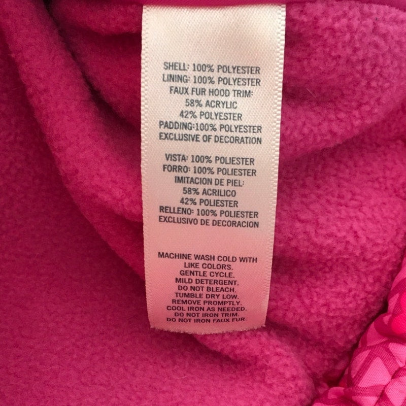 OshKosh Infant Pink Puffer Jacket Size 24M - Cozy, Winter, Outdoor