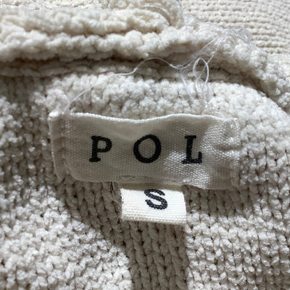POL Hooded Sweater Top Women’s Size S/M — Boho, Patchwork, Oversized