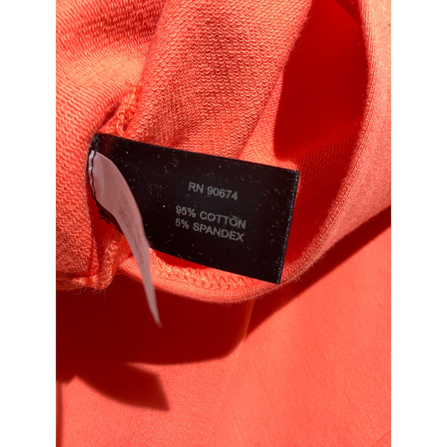 Boston Proper Orange Off Shoulder Maxi Dress Women M — Stretch, Casual, Summer