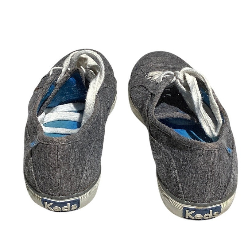 Keds Champion Gray Canvas Sneakers Women’s 8 — Casual, Everyday, Travel