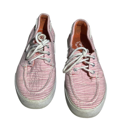 Polo Ralph Lauren Stripe Boat Shoe Women’s 8B — Preppy, Casual, Coastal