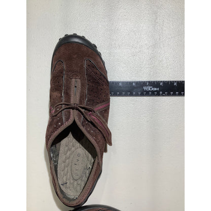 Clarks Privo Tequini Shoes Women Size 11.5/12 Burgundy —Comfort, Walking, Casual